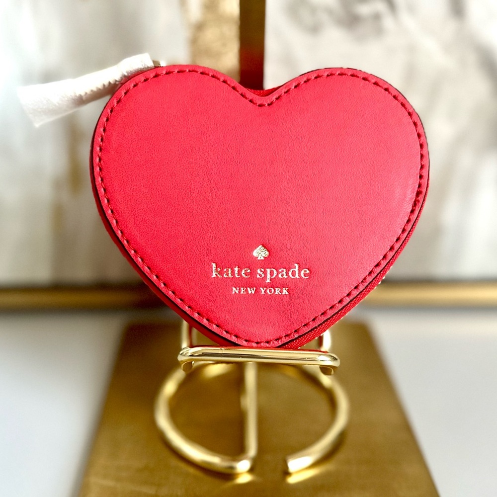 NWOT Kate Spade Heart Coin Purse